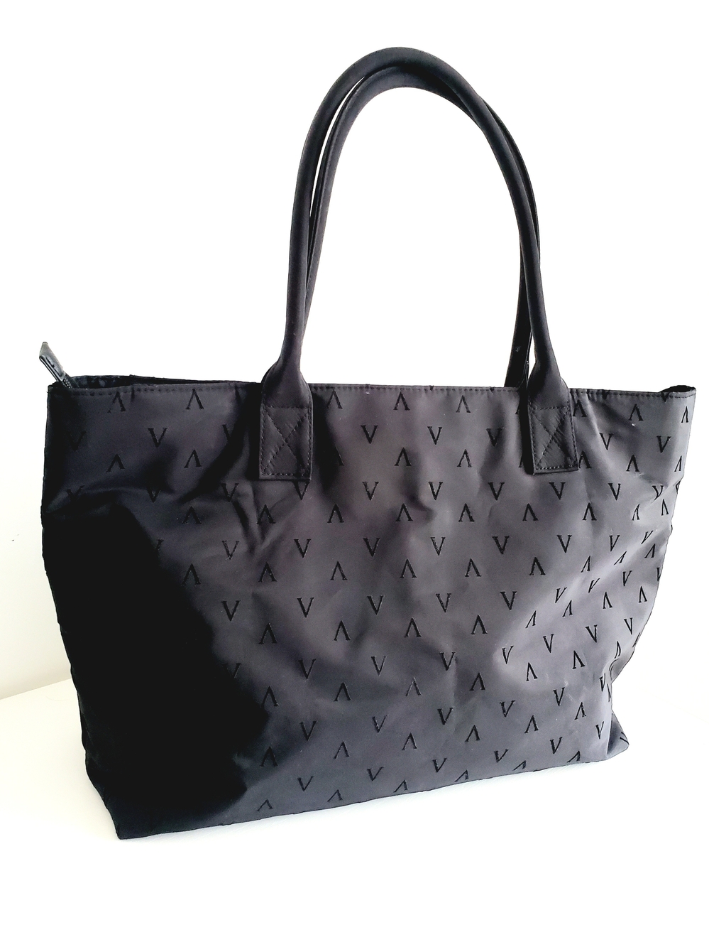 Victoria's Secret Black Logo-Print Tote